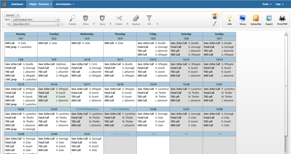 Cardiology Scheduling Software