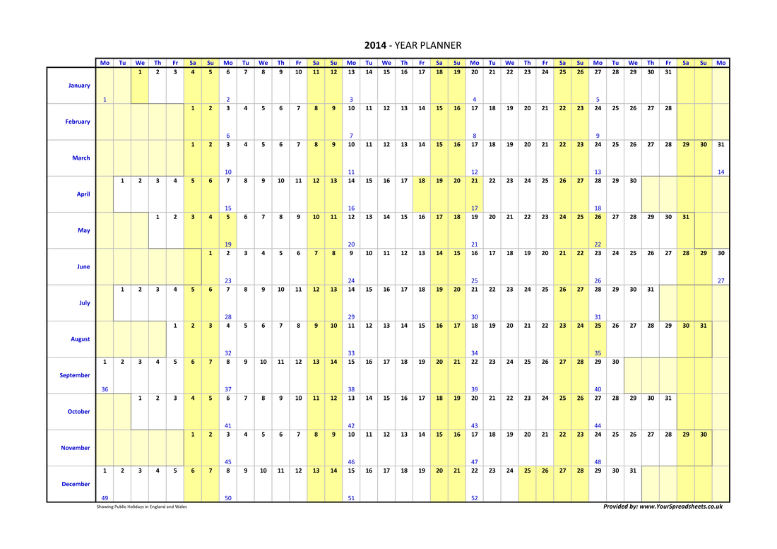 Year Planner