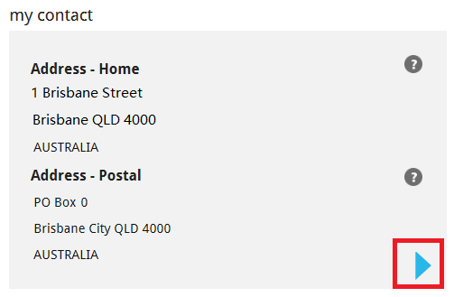 Update your address and accommodation details using your 