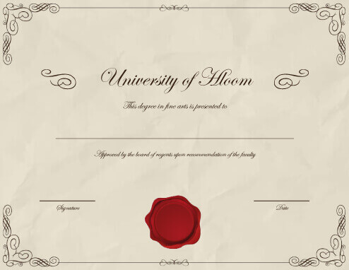 11 Free Printable Degree Certificates Templates