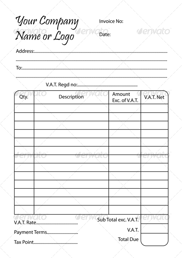 Professional Design Bill Receipt Template | Receipt Templates