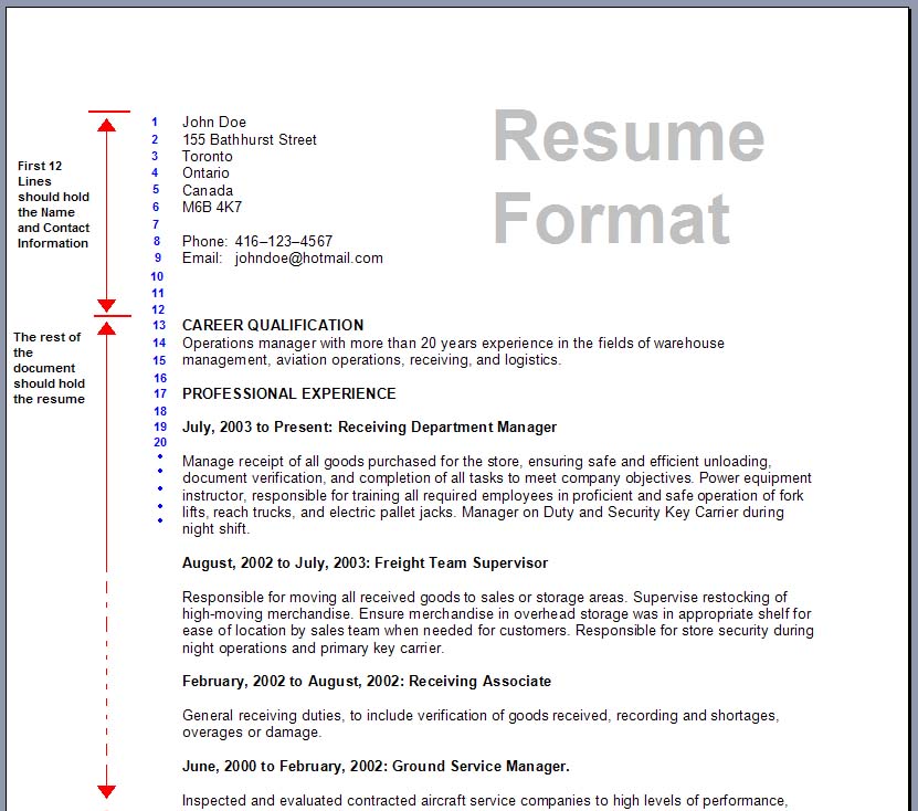 Resume Examples Canada. Resume. Ixiplay Free Resume Samples