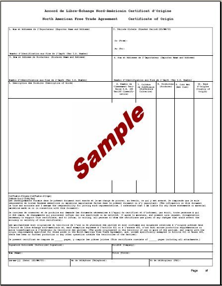 5 Certificate of Origin Templates Excel PDF Formats