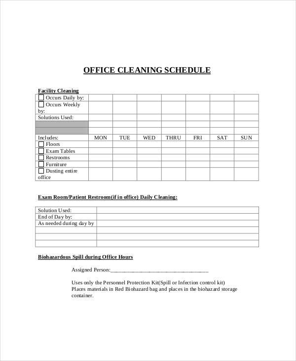 Office Cleaning Checklist ~ crowdbuild for .