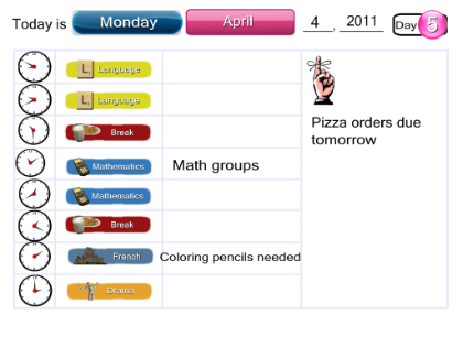 SMART Exchange USA Daily Schedule Maker Tools SMART Exchange USA Daily Schedule Maker Tools