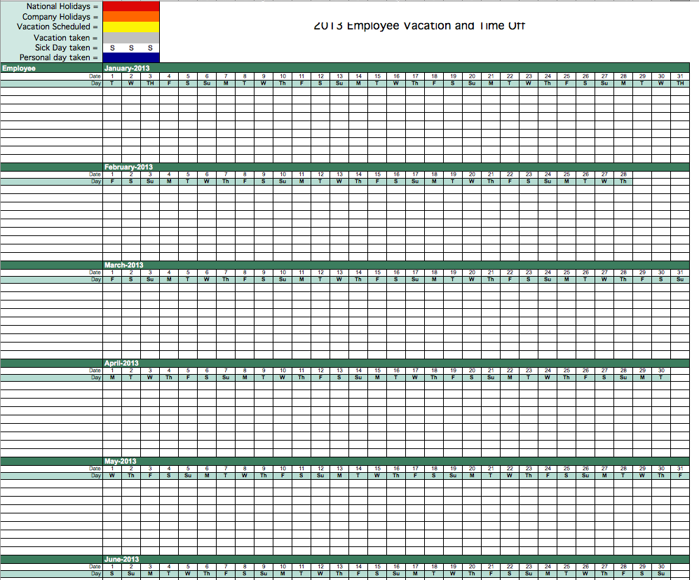 employee training matrix template excel | GreenPointer