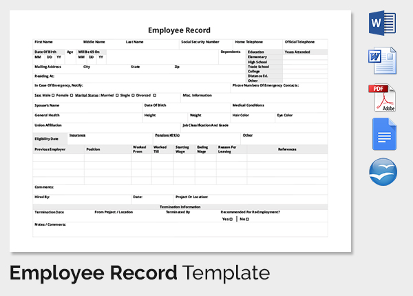 Training Log Template.Employee Training Log. | Scope Of Work 