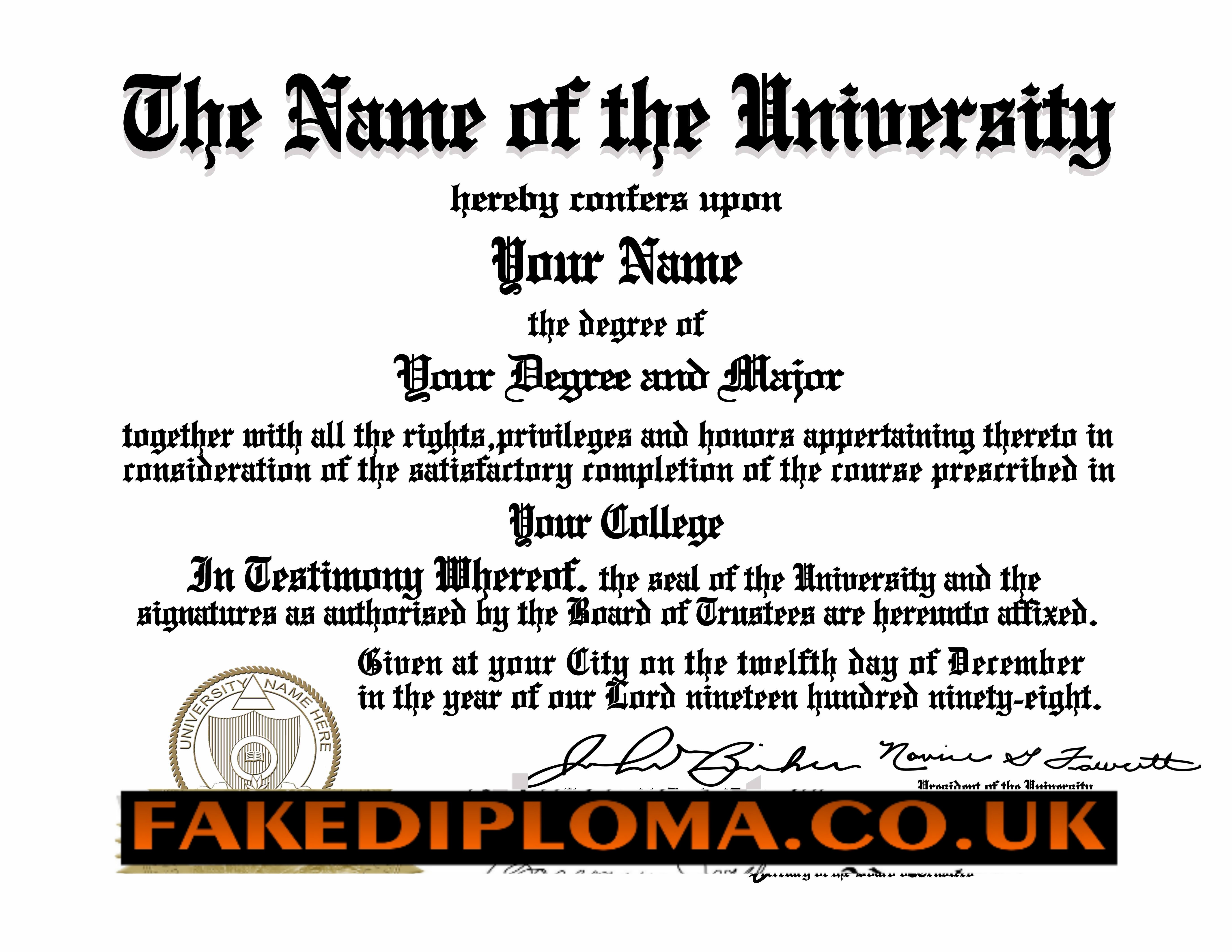 blank diploma certificate template