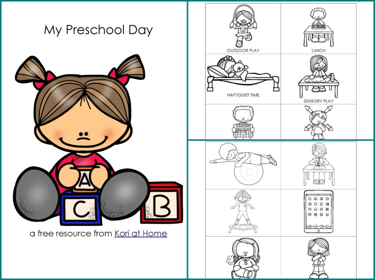Free Printable Preschool Schedule