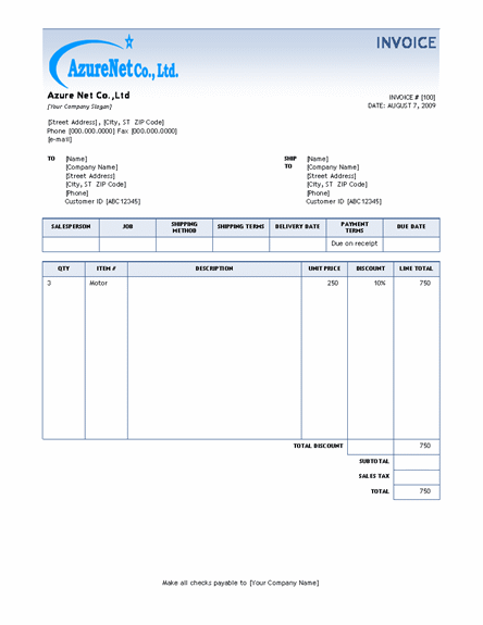 Garage Invoice Template | invoice example Garage Invoice Template | invoice example