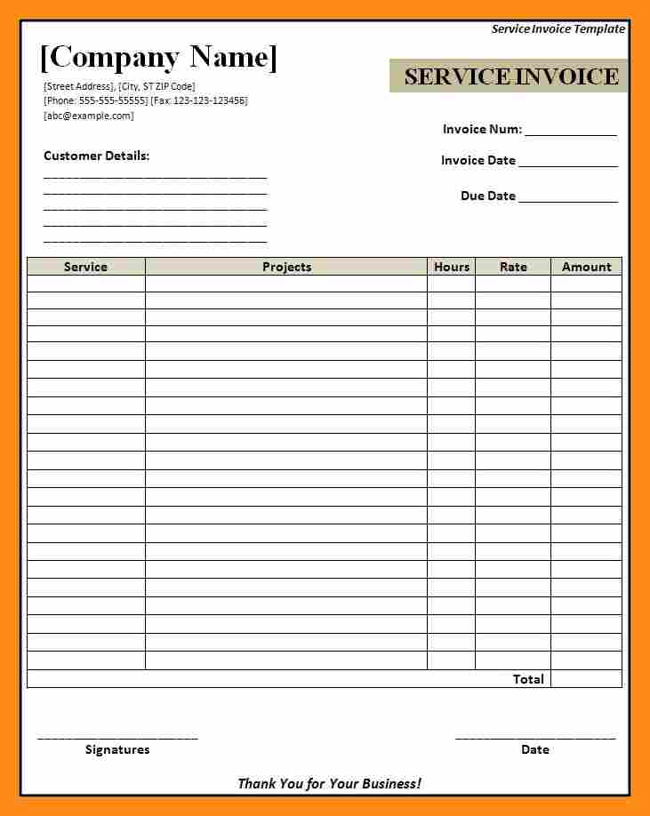 Free Receipt Forms