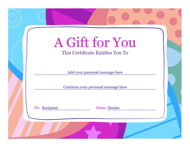 Best 25+ Gift certificate template word ideas on Pinterest 