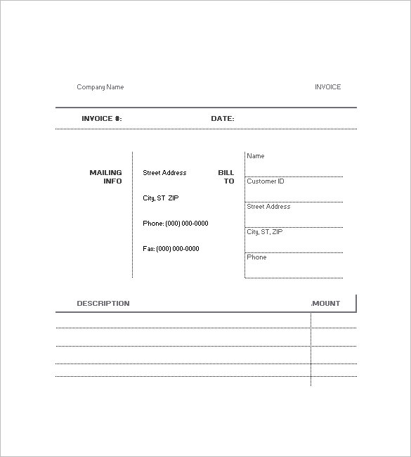 Freelancer Invoice Templates – 16+ Free Word, Excel, PDF Format 