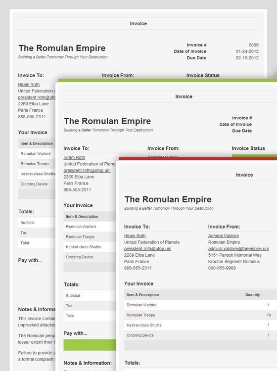 Invoice Template Html Code | invoice sample template