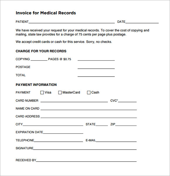 Sample Medical Receipt Template 19+ Free Documents in PDF, Word