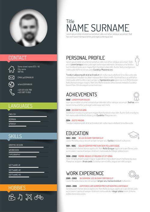 Dazzling Design Modern Resume Format 4 The Best CV Templates 50 