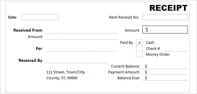 Money Receipt Template 23+ Free Word, Excel, PDF Format | Free Money Receipt Template 23+ Free Word, Excel, PDF Format | Free