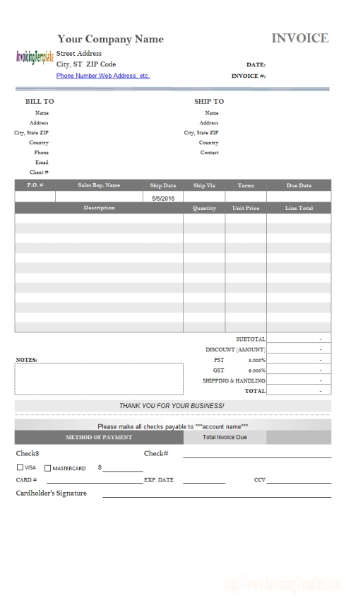 Daycare Receipt Template 17+ Free Word, Excel, PDF Format 