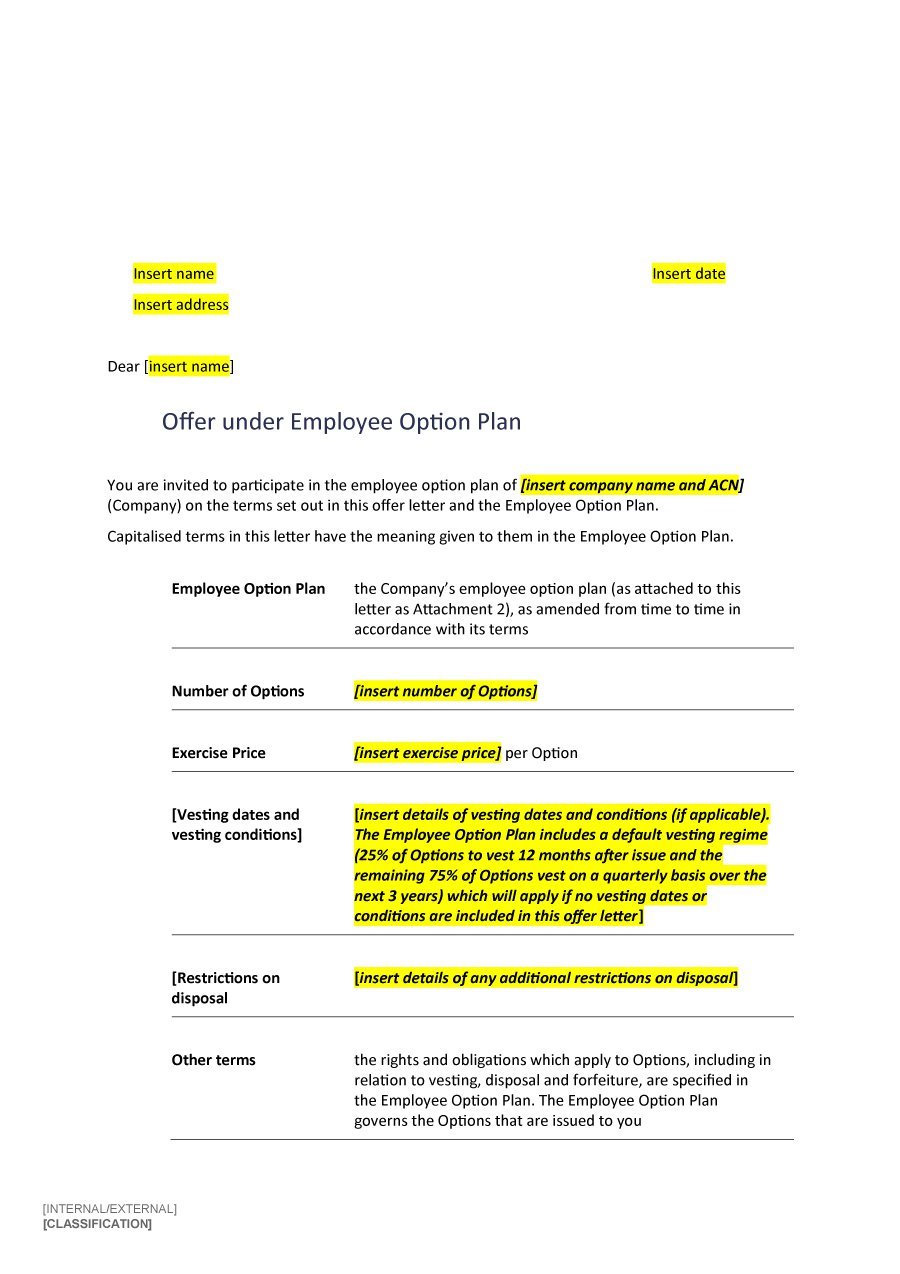 44 Fantastic Offer Letter Templates [Employment / Counter Offer / Job]