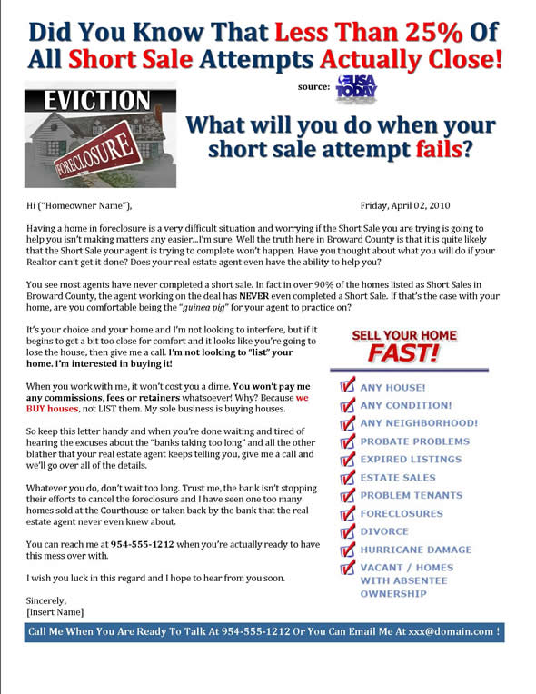pre foreclosure letter template Tis can help save your credit 