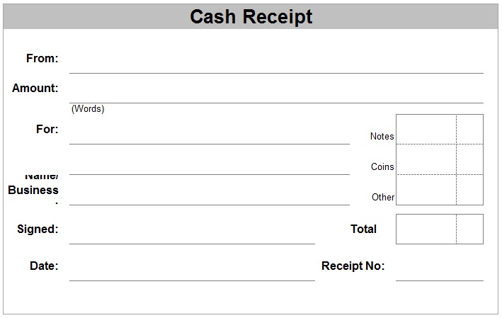 Free Receipt Template | Rent Receipt and Cash Receipt Forms Free Receipt Template | Rent Receipt and Cash Receipt Forms