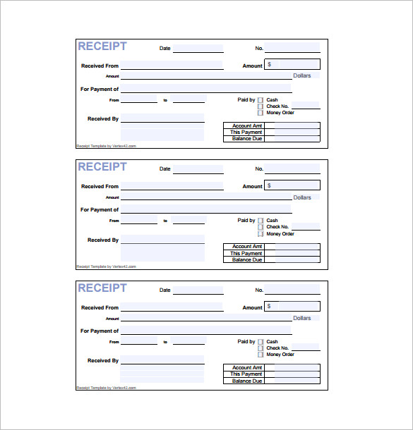 Word sales receipt templates are available in Word Format and can 