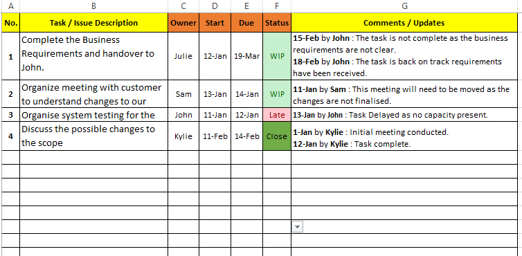 templates free download excel 4 best excel project management 