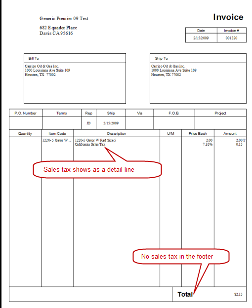 Quickbooks Invoice Template Excel | invoice sample template