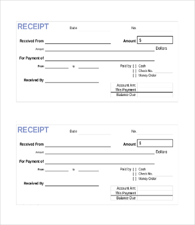 24+ Payment Receipt Templates Free Sample, Example Format 