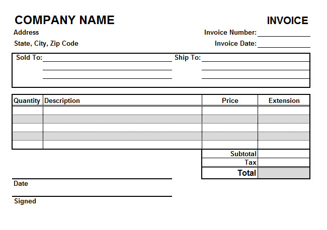 Cash Receipt Template for Excel