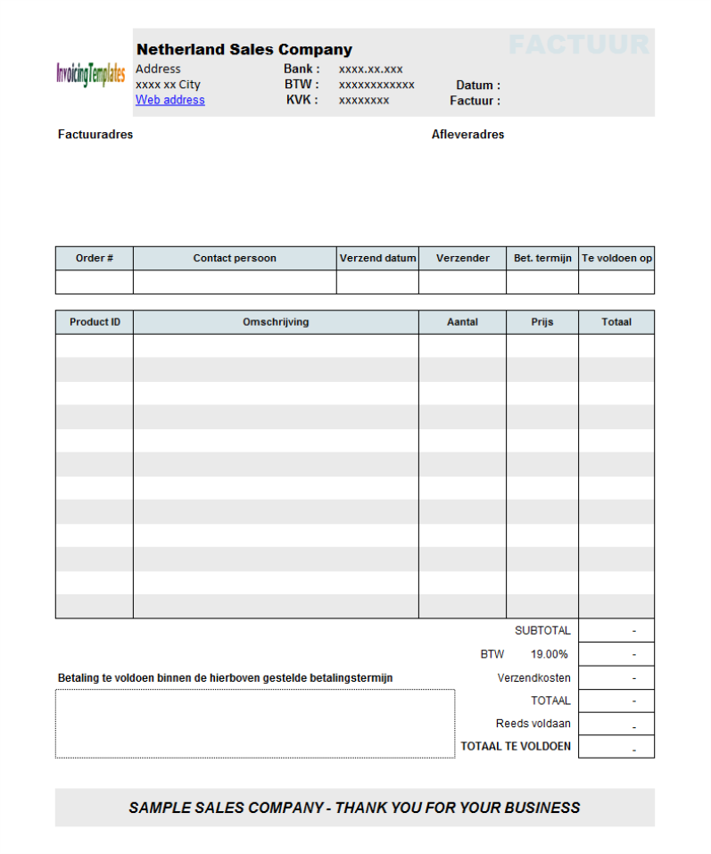 Sample Contract Pilot Invoice Template | Ask a Flight Instructor