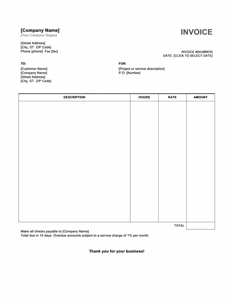 Paid Invoice Template Word | invoice example