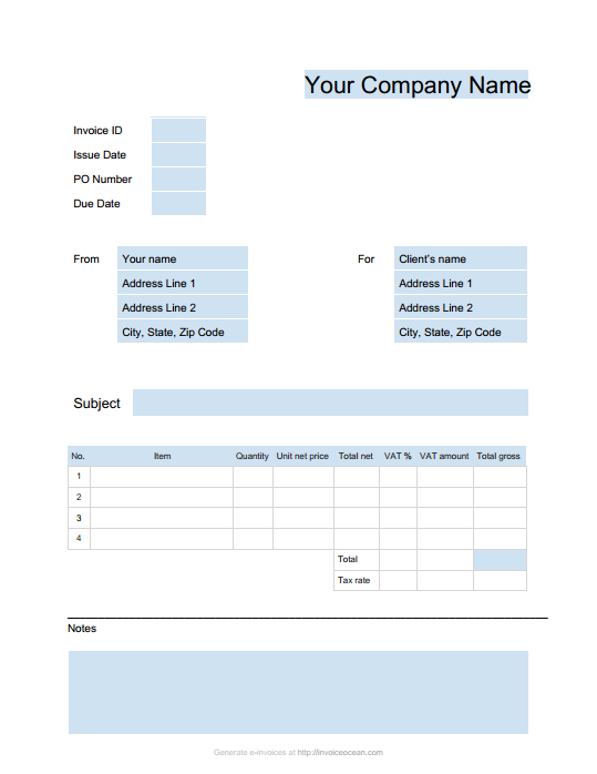 Online Invoices – invoicing software, invoice generating, online Online Invoices – invoicing software, invoice generating, online