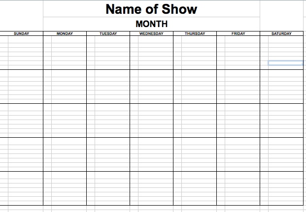 Rehearsal Schedule Templates – 13+ Free Word, Excel, PDF Format 