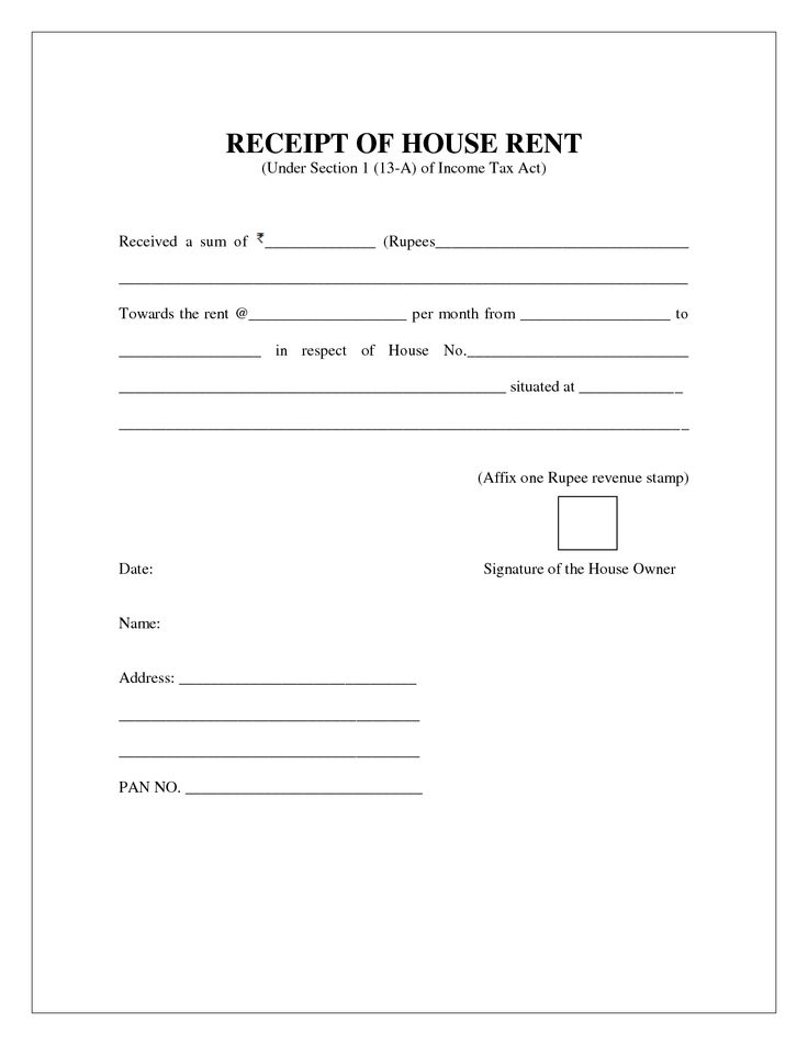 Rental Receipt Template 36+ Free Word, Excel, PDF Documents 