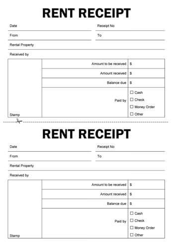 rental receipt template jasaseo.co