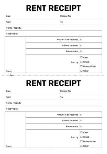 Printable Rental Receiptpdffiller Fill Online, Printable 