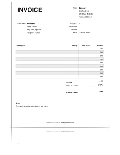 Sample Invoice Pdf Sheikha Rafme