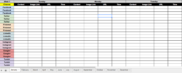 How To Build A Social Media Editorial Calendar For Your Content