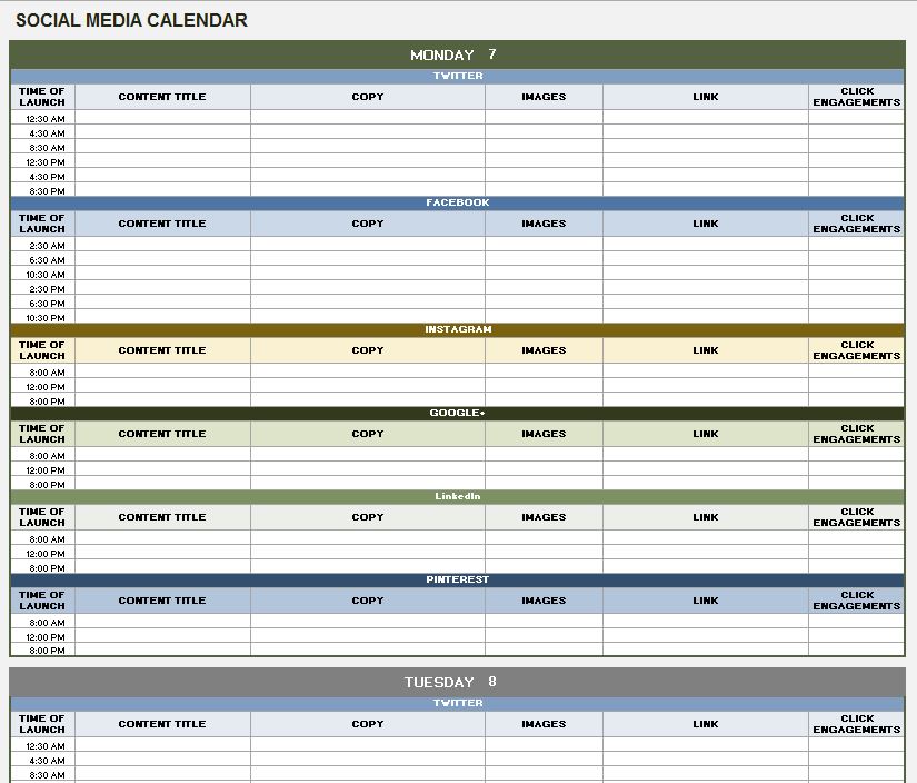 Social Media Channel Analytics Dashboard Excel Template YouTube