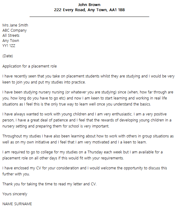 Awesome Student Placement Cover Letter 34 With Additional Cover Awesome Student Placement Cover Letter 34 With Additional Cover