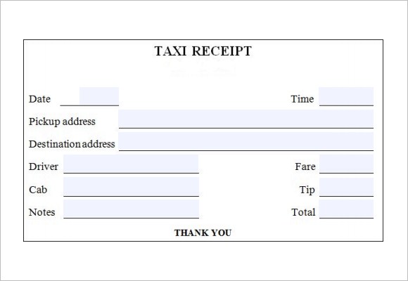 Taxi Receipt Template 16+ Free Word, Excel, PDF Format Download Taxi Receipt Template 16+ Free Word, Excel, PDF Format Download