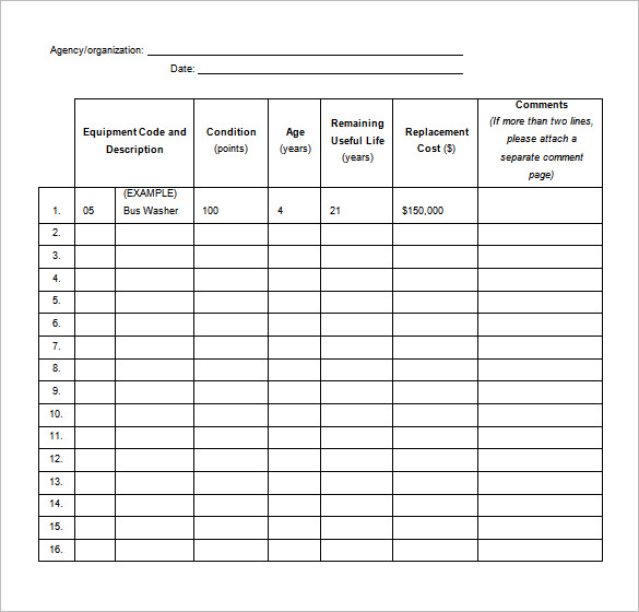 Maintenance Schedule Templates – 21+ Free Word, Excel, PDF Format 